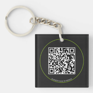 Aangepaste QR-code Sleutelhanger