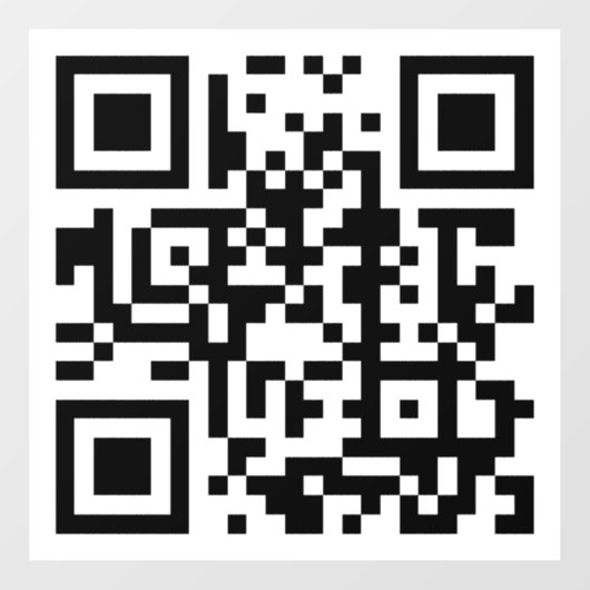 Aangepaste QR-code Stickers: Boost uw bedrijf Raamsticker (Vel)