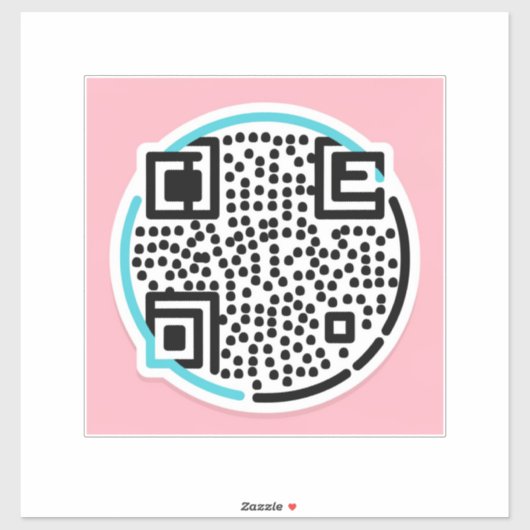 Aangepaste QR-code Stickers voor handelaren (Vel)