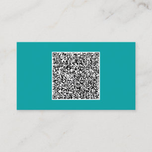 Aangepaste QR-code Visitekaartje uw eigen ontwerp