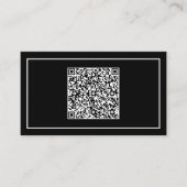 Aangepaste QR-code Visitekaartje uw eigen ontwerp (Voorkant)
