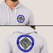 Aangepaste QR-code voor bedrijven (Scan Me) Hoodie