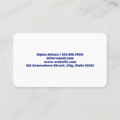 Aangepaste QR-code voor fysiotherapie Visitekaartje (Achterkant)