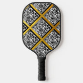 Aangepaste QR-code voor speciale acties - Modern e Pickleball Paddle (Voorkant)