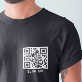 Aangepaste QR-code voor T-shirt
