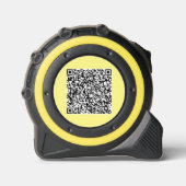 Aangepaste QR-code Zakelijke meetlint Sjabloon Rolmaat (Voorkant)