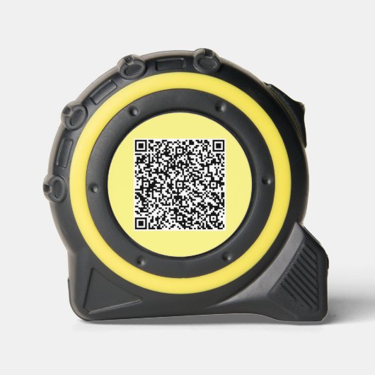 Aangepaste QR-code Zakelijke meetlint Sjabloon Rolmaat (Voorkant)