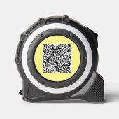 Aangepaste QR-code Zakelijke meetlint Sjabloon Rolmaat (Voorkant)