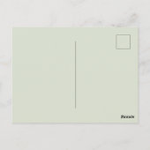 Aangepaste QR-code zakelijke naam sjabloon Briefkaart (Achterkant)
