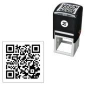 Aangepaste QR-code zelfinkende stempel 1,5 x 1,5 i (In situ)