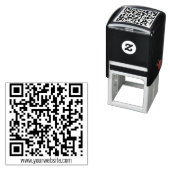 Aangepaste QR-code Zelfinktende Stempel (In situ)