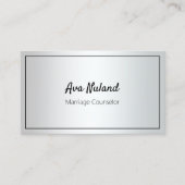 Aangepaste QR huwelijksconsulent Visitekaartje (Voorkant)