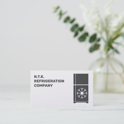 Aangepaste QR-koeling Visitekaartje (Staand voorkant)