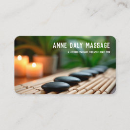 Aangepaste QR Massage Spa Visitekaartje