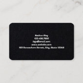 Aangepaste QR-premie voor fysiotherapie Visitekaartje (Achterkant)