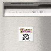 Aangepaste QR-promo Magnet (Insitu (Vaatwasser))