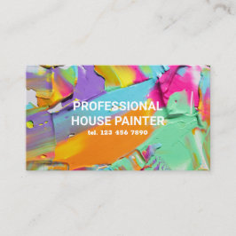 Aangepaste QR-schilder Visitekaartje