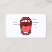 Aangepaste QR-spraaktherapeut Visitekaartje (Voorkant)