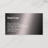 Aangepaste QR verkopen Visitekaartje (Achterkant)