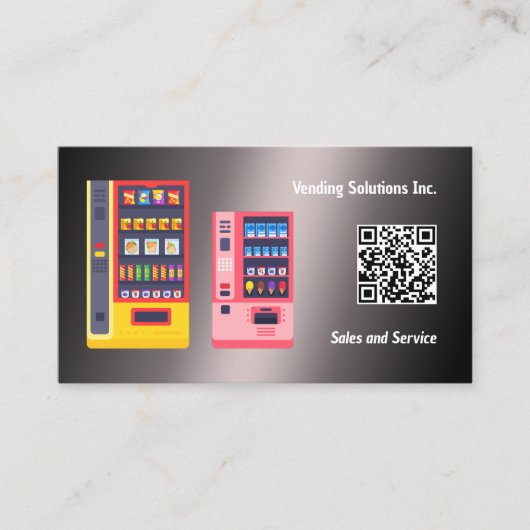 Aangepaste QR verkopen Visitekaartje (Voorkant)