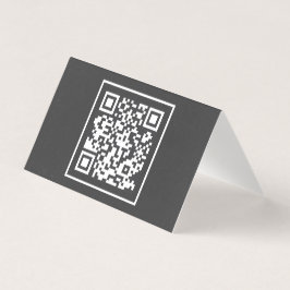 Aangepaste QR Visitekaartje