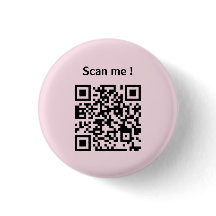 aangepaste qr-website promotieroze button