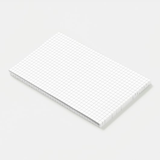 Aangepaste Quad Ruled 10x6 Post-it Notes (Schuin)