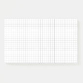 Aangepaste Quad Ruled 10x6 Post-it Notes (Voorkant)