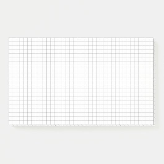 Aangepaste Quad Ruled 10x6 Post-it Notes (Voorkant)