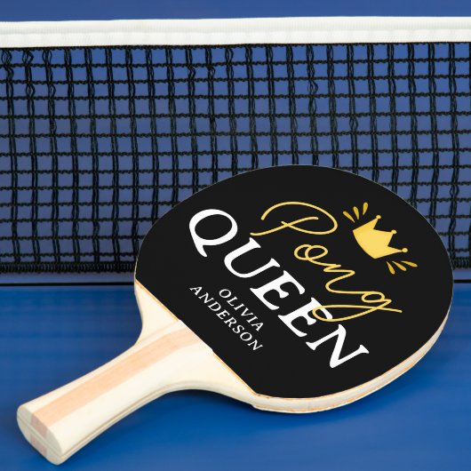 Aangepaste Queen of Tafeltennisbatje (Insitu)