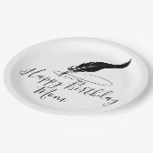 Aangepaste quill-pen papieren bordje (Gekanteld)