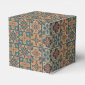 Aangepaste Quinceañera rode jurk  stijl Bedankdoosjes (Achterkant)