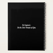 Aangepaste Quirky Jester en Poppenkoning Rood Blau Planner (Achterkant)