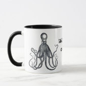 Aangepaste Quirky Octopus Mok (Links)