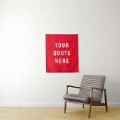 Aangepaste Quote Banner Gepersonaliseerde Quote Mu Wandkleed (In situ)