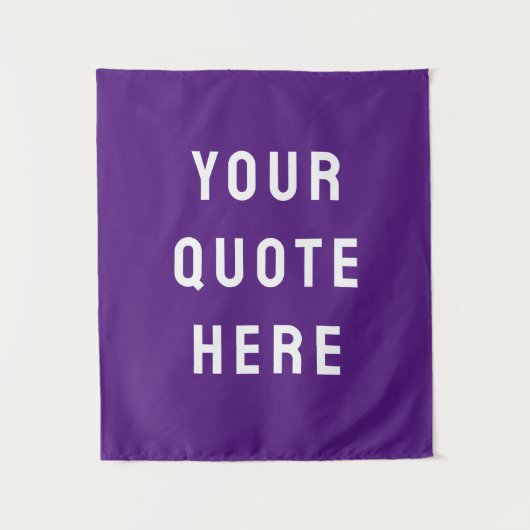 Aangepaste Quote Banner Gepersonaliseerde Quote Mu Wandkleed (Voorkant)