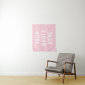 Aangepaste Quote Banner Gepersonaliseerde Quote Mu Wandkleed (In situ)