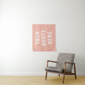 Aangepaste Quote Banner Gepersonaliseerde Quote Mu Wandkleed (In situ)
