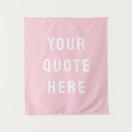 Aangepaste Quote Banner Gepersonaliseerde Quote Mu Wandkleed
