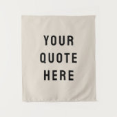 Aangepaste quote banner persoonlijk uw quote muur wandkleed (Voorkant)