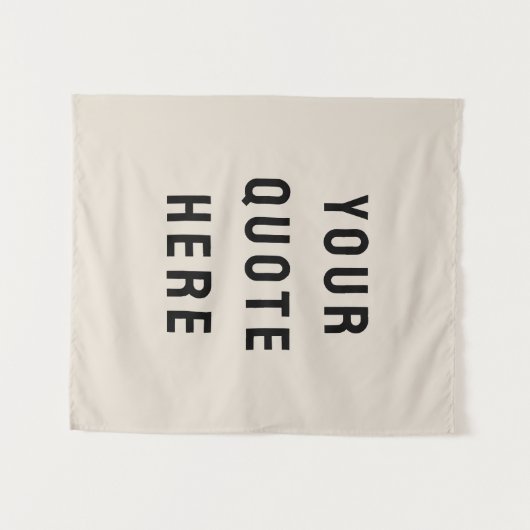 Aangepaste quote banner persoonlijk uw quote muur wandkleed (Voorkant (horizontaal))