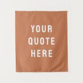 Aangepaste Quote Banner Persoonlijke Muur Nursery Wandkleed (Voorkant)