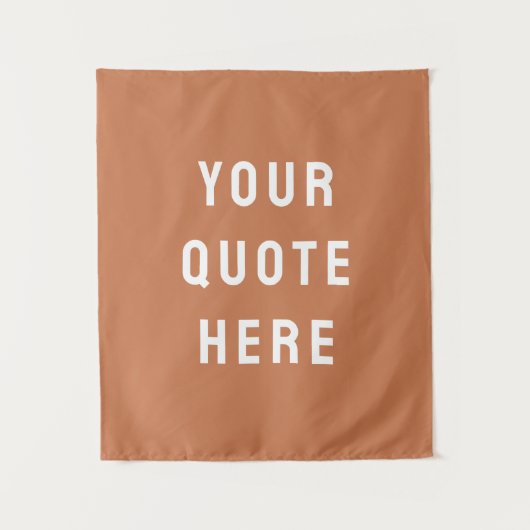 Aangepaste Quote Banner Persoonlijke Muur Nursery Wandkleed (Voorkant)