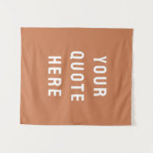 Aangepaste Quote Banner Persoonlijke Muur Nursery Wandkleed (Voorkant (horizontaal))