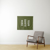 Aangepaste Quote Banner Persoonlijke Quote Muur Wandkleed (In Situ (horizontaal))