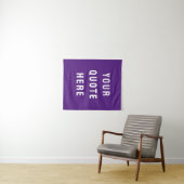Aangepaste Quote Banner Persoonlijke Quote Muur Wandkleed (In Situ (horizontaal))