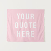Aangepaste Quote Banner Persoonlijke Quote Muur