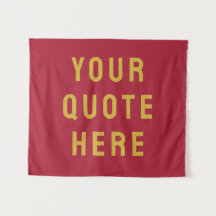 Aangepaste Quote Banner Persoonlijke Quote Muur