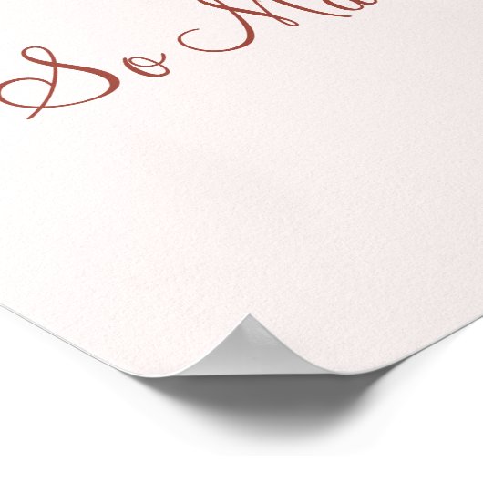 Aangepaste Quote Boeken en Roze Rozen Poster (Hoek)