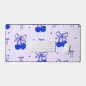 Aangepaste Quote Kersenpatroon Bureaumat (Keyboard & Muis)